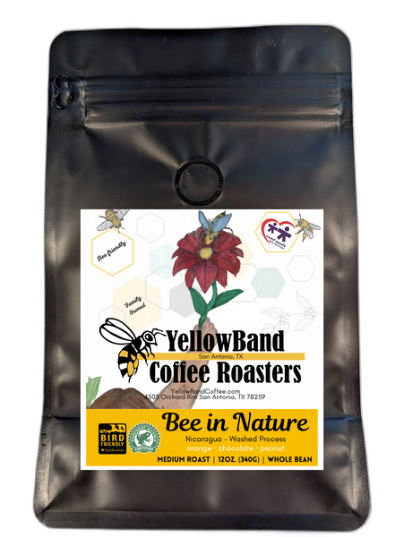 Bee in Nature Nicaragua by YellowBand Coffee