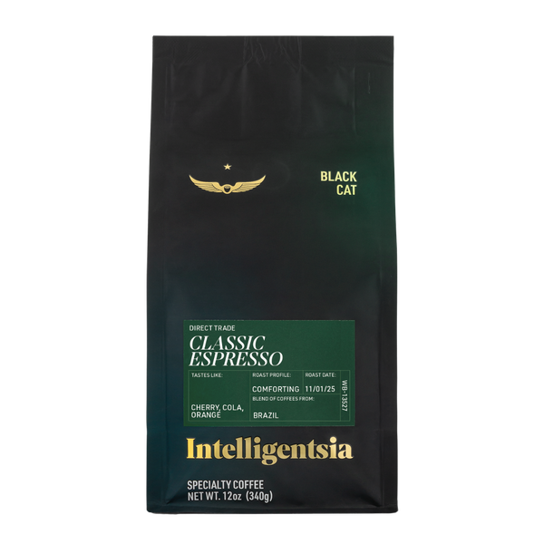 Black Cat Classic Espresso by Intelligentsia Coffee