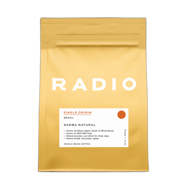 Brazil Samba Natural by Radio Roasters Coffee