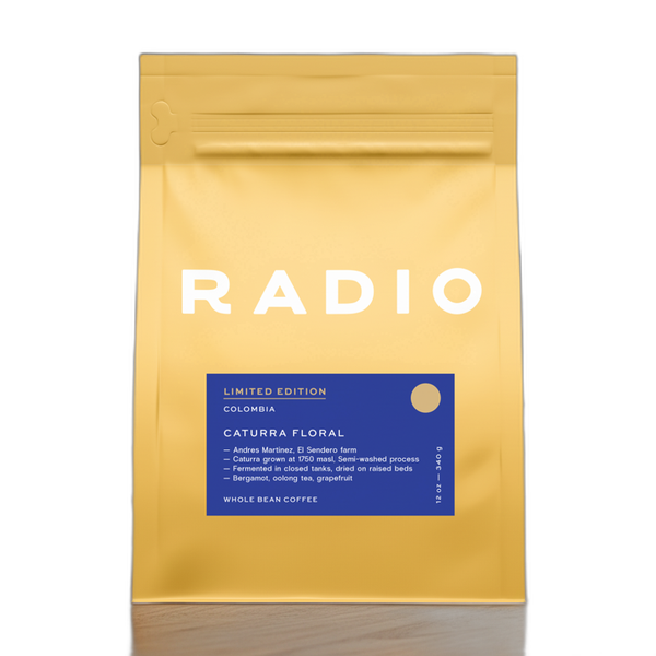 Colombia Caturra Floral by Radio Roasters Coffee
