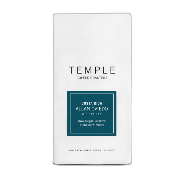 Costa Rica Allan Oviedo by Temple Coffee Roasters