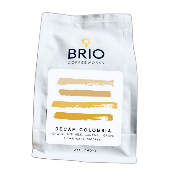 Decaf Colombia - 12 oz. by Brio Coffeeworks
