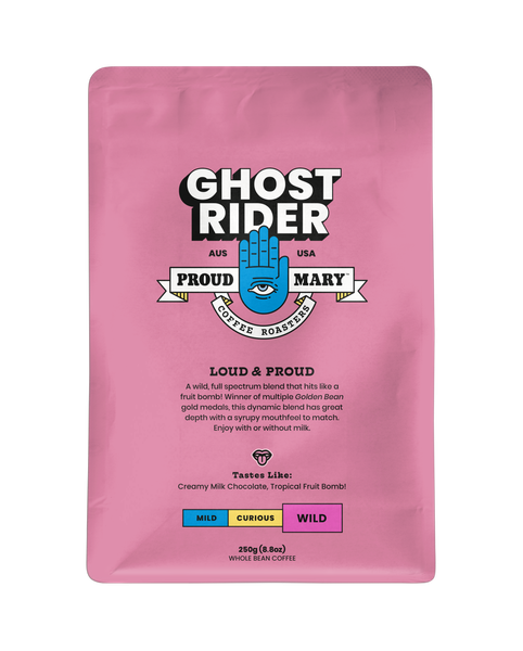 Ghost Rider by Proud Mary Coffee