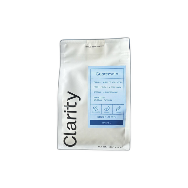 Guatemala Aurelio Villatoro by Clarity Coffee