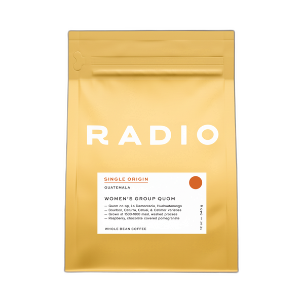 Guatemala Women's Group Quom by Radio Roasters Coffee