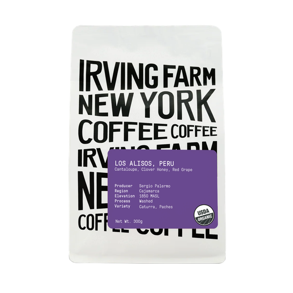Los Alisos Peru Organic by Irving Farm Coffee Roasters
