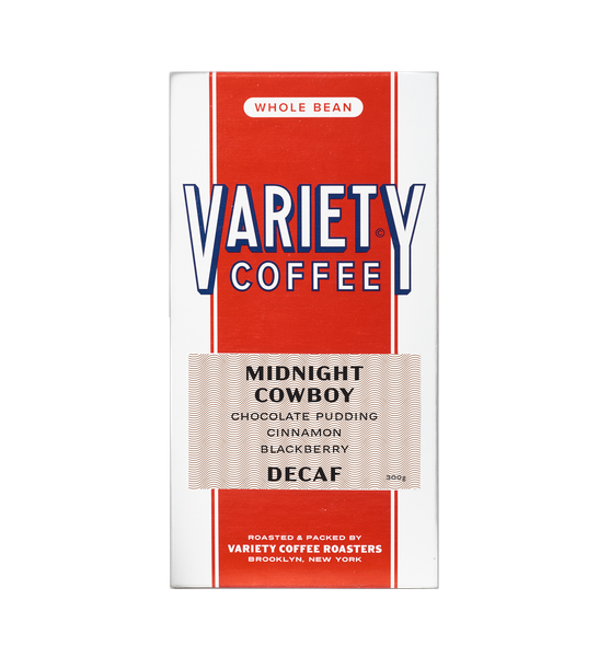 Midnight Cowboy Decaf by Variety Coffee Roasters