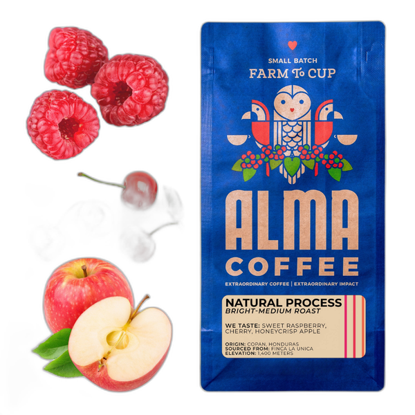 Natural (Dry) Process by Alma Coffee