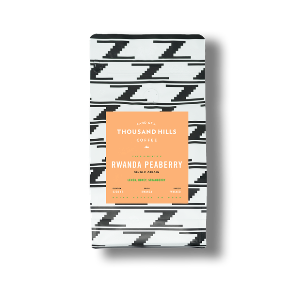 Rwanda Peaberry by Land of a Thousand Hills Coffee