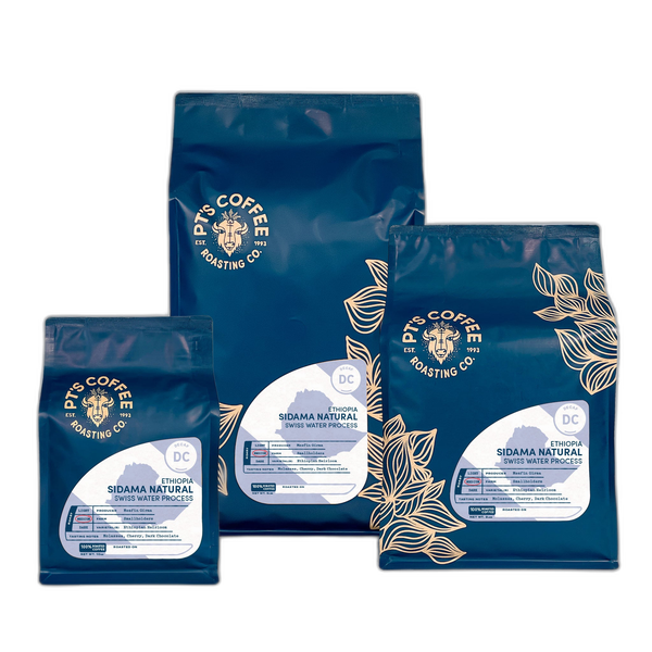 Sidama Natural SWP Decaf by PT's Coffee Roasting Co.
