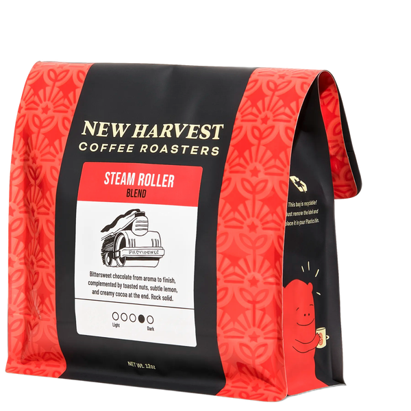 Steam Roller Bold Blend by New Harvest Coffee Roasters