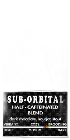Sub-Orbital Half-Caffeinated Blend by Flight Coffee Co.